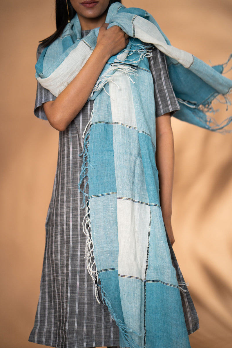 Kalya Linen Handwoven Dupatta
