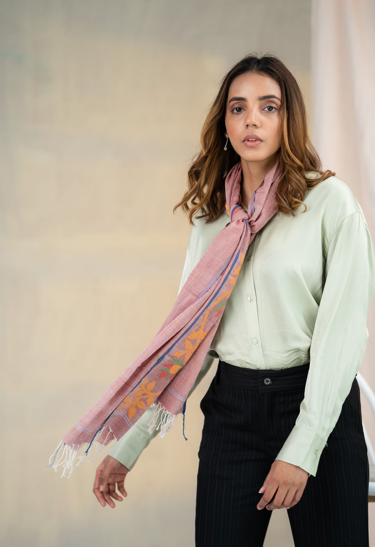 Regia Hand-woven Cotton Stole