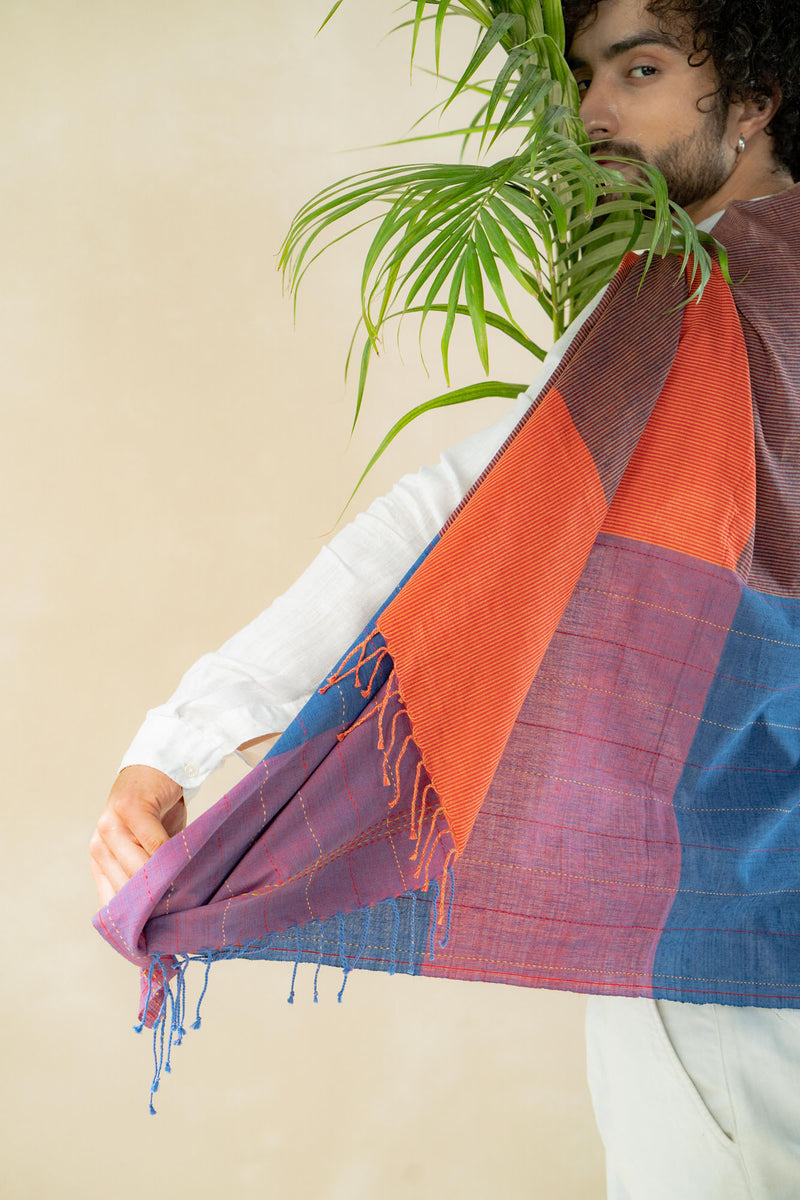 Trudge Handwoven Cotton Stole