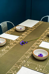 Place Arcilla Clásica Dining Set of a Table Runner & 6 Table Mats