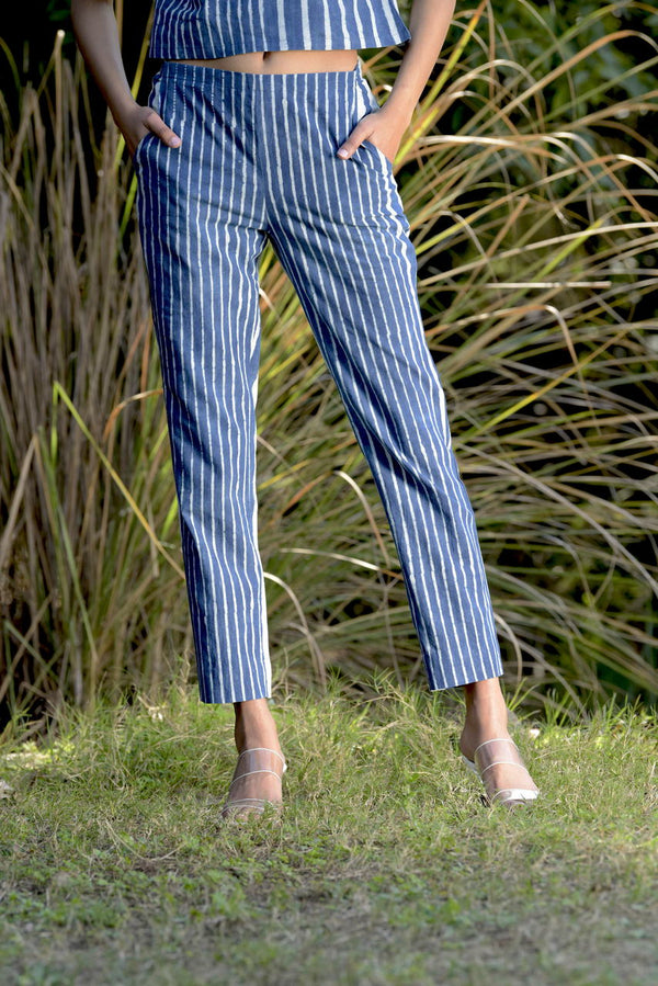 Dolce  Gabbana Striped Trousers in Red  Lyst