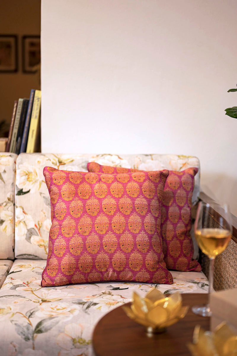 Kandahari Handwoven Cushions set of 2 pcs 