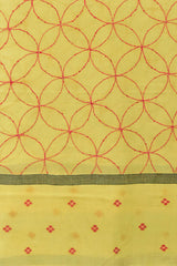 Schematic Handwoven Cotton Stole