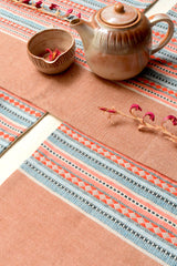 Idiosyncratic Dining Table Runner And Mats Set of 8