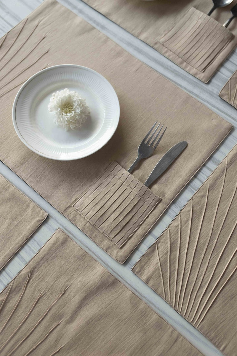 Plexure Handwoven Table Mats -  Set Of 2 pcs