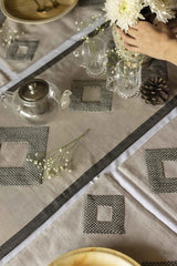 Jayde Dining Table Runner And Mats Set of 6