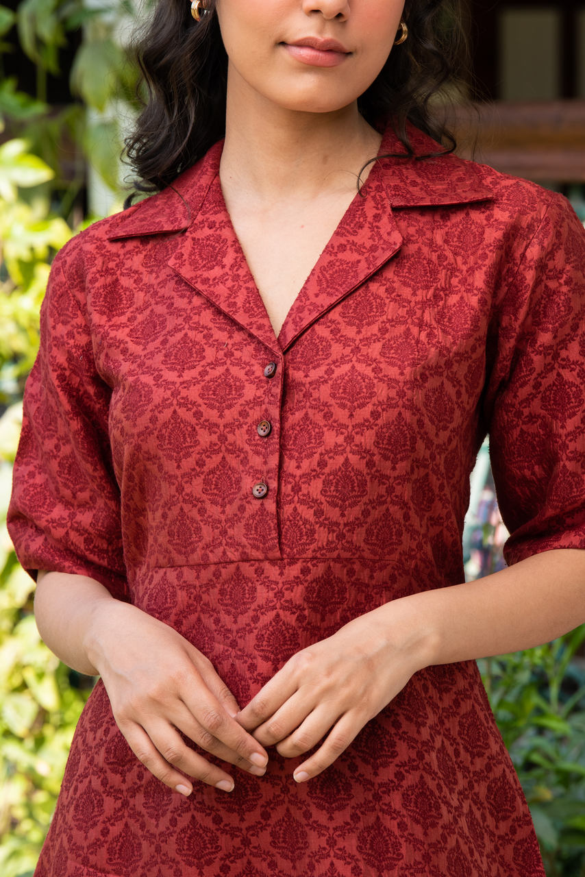 Zuri Handwoven  Dress