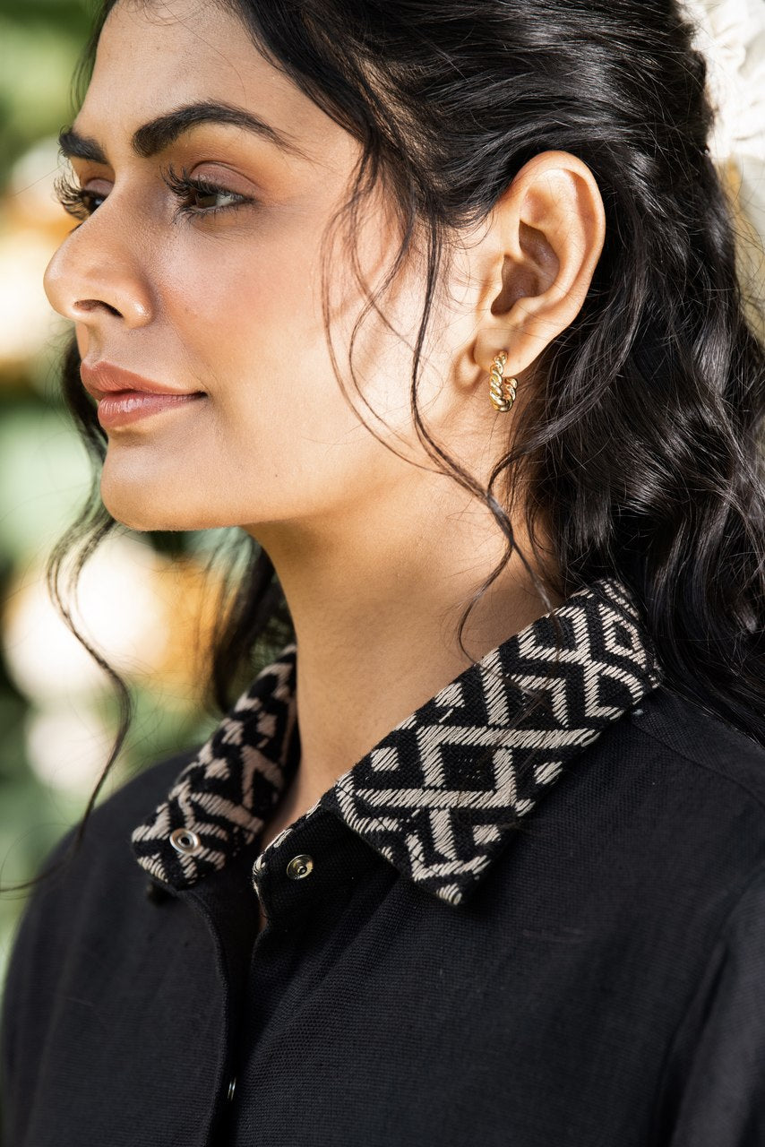 Amali Handwoven Cotton Dress
