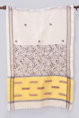 Omphalos - Linen Cotton Handwoven Stole