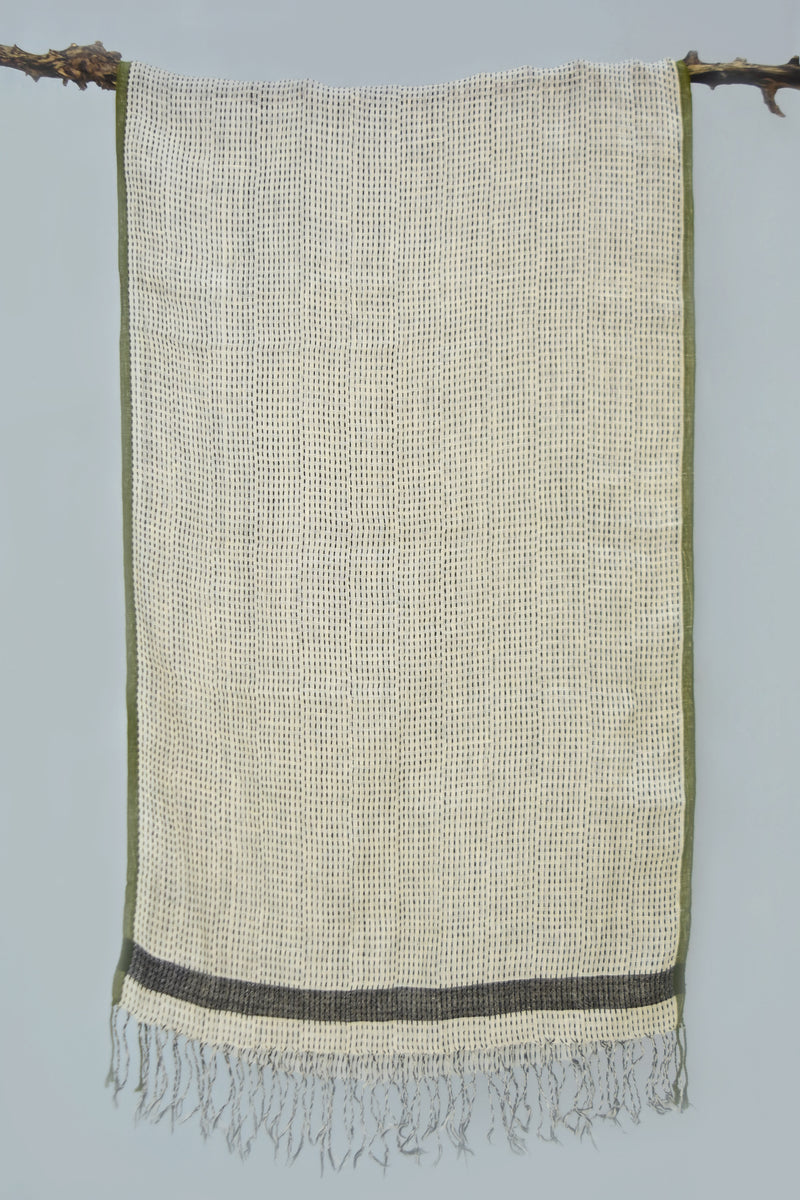 Vedere Handwoven Linen Stole
