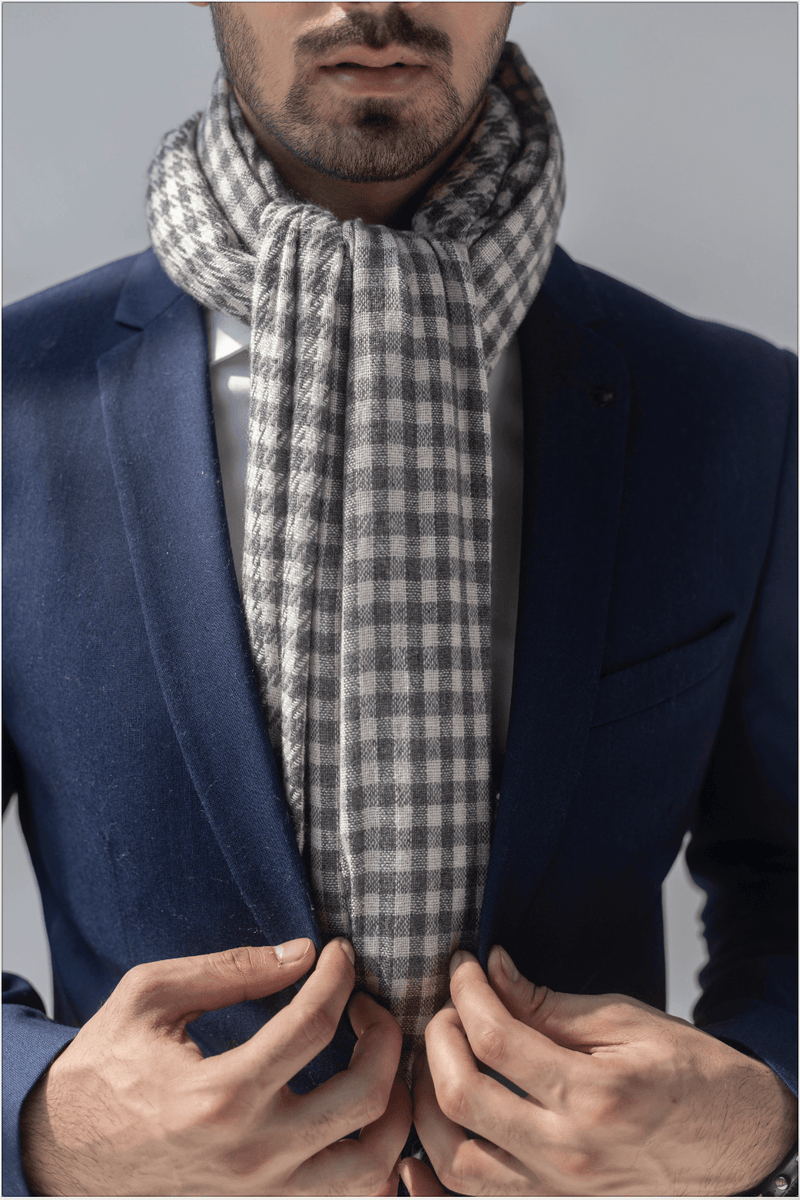 Winter Aeonian Men's Cashmere Stoles