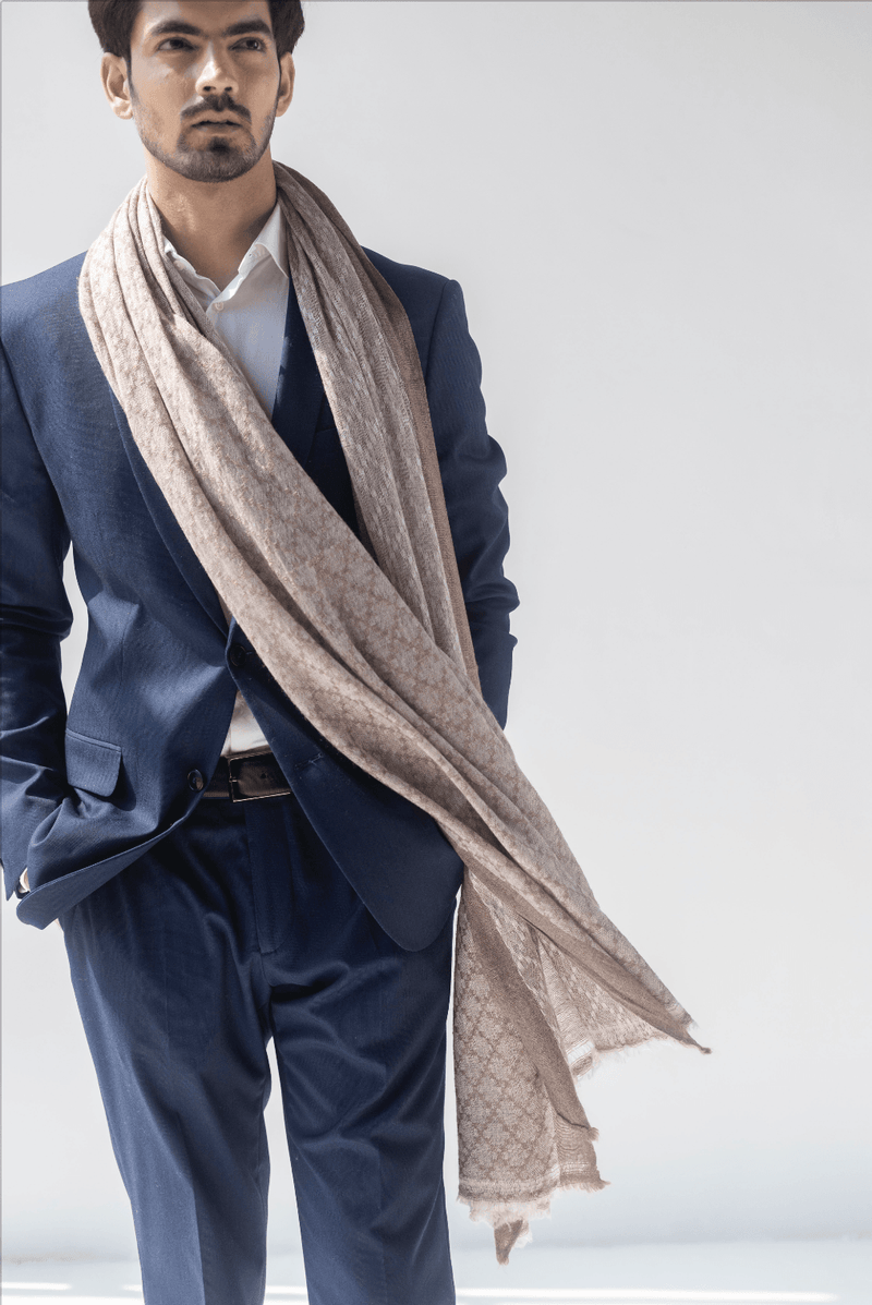 Winter Ludic Men's Cashmere Stoles