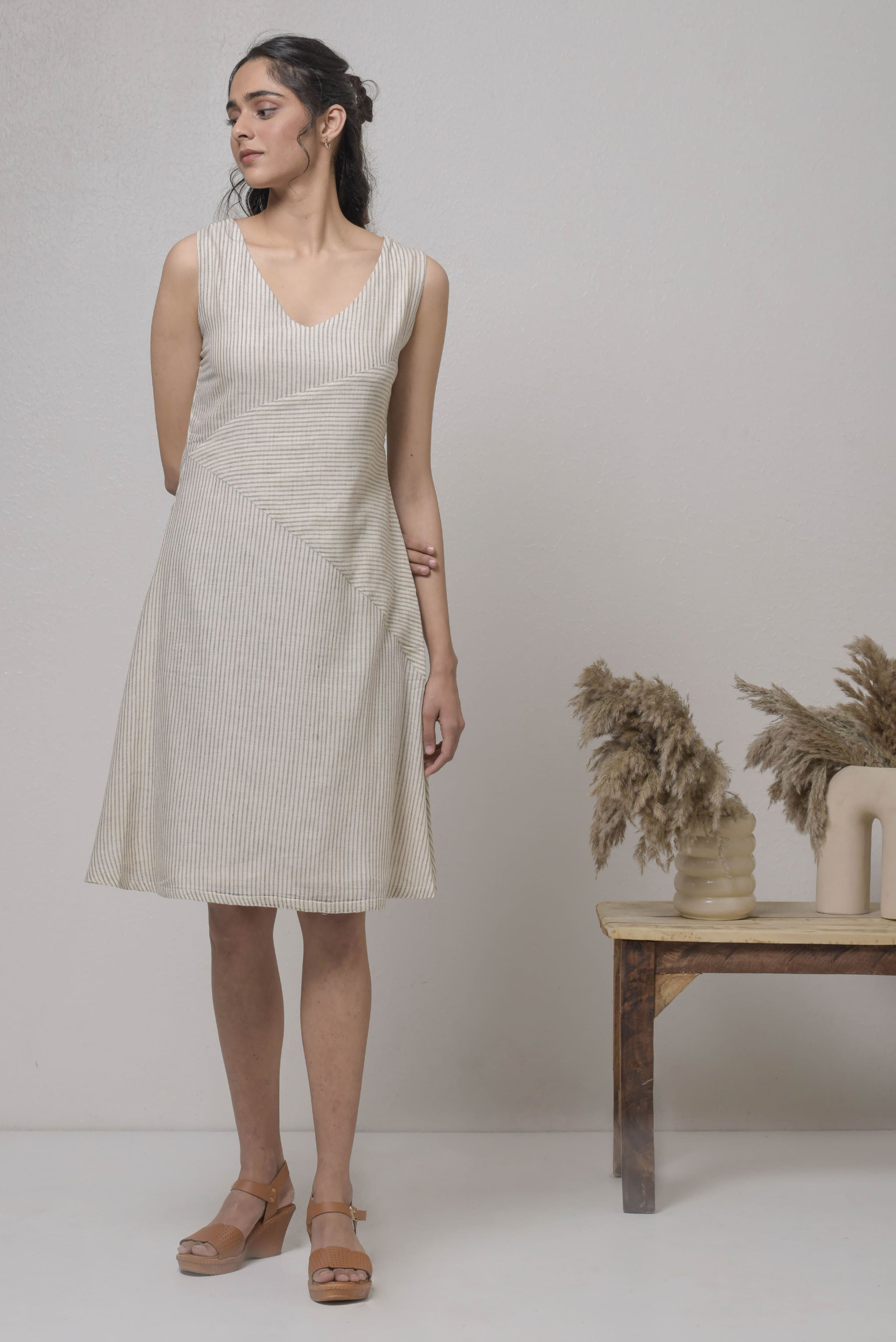 Mami Handwoven Cotton Dress