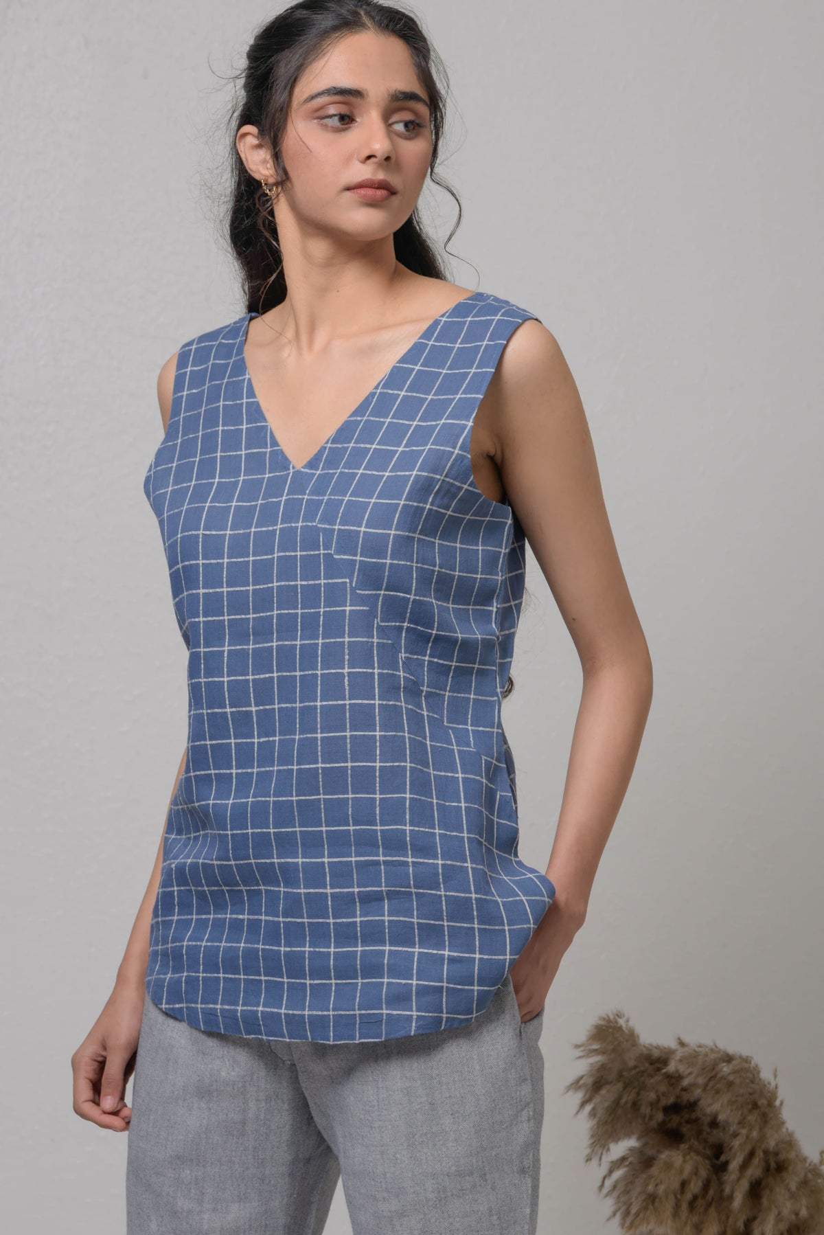 Hawa Handwoven Cotton Top