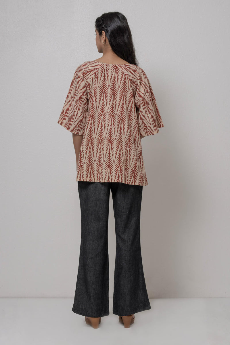 Marjani Handwoven Cotton Top